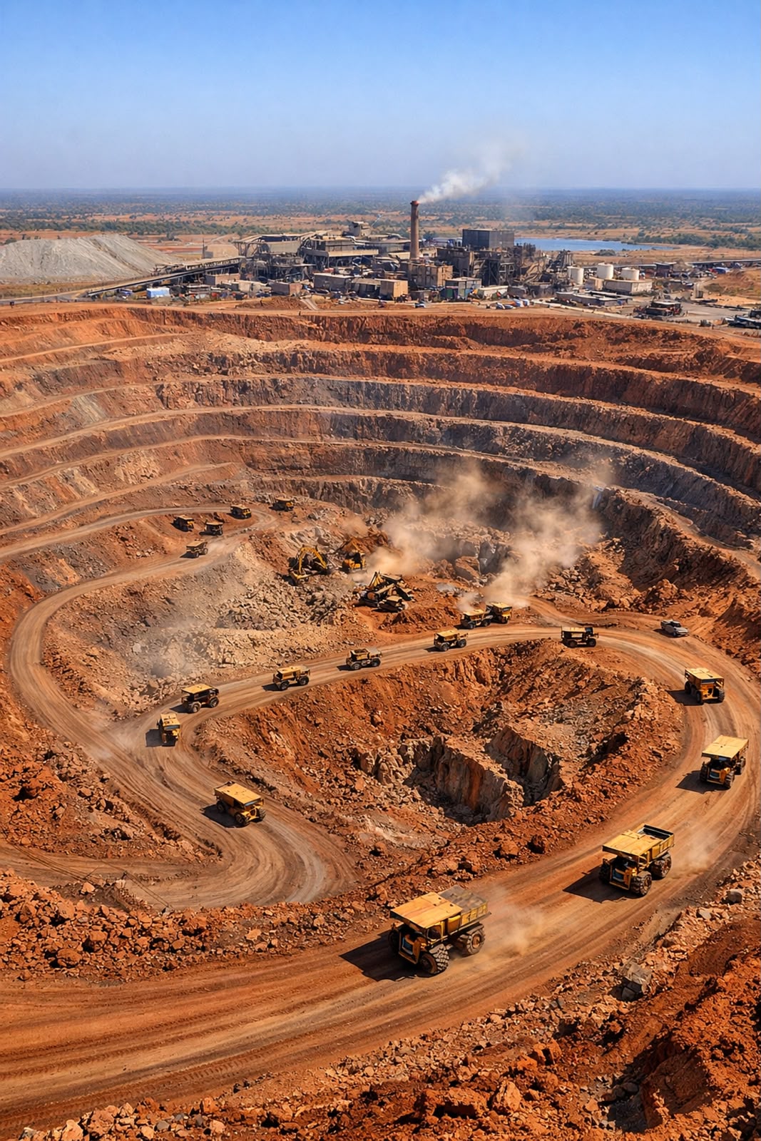 Copper and gold mining operations during the week the Federal Reserve hiked rates and copper hit an all-time high of $14,779 per tonne